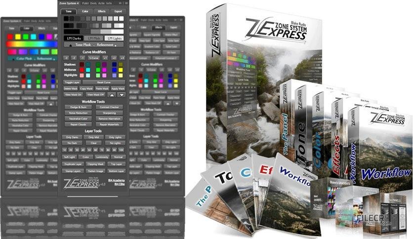 Zone System Express Panel 5.0.1 for Adobe Photoshop