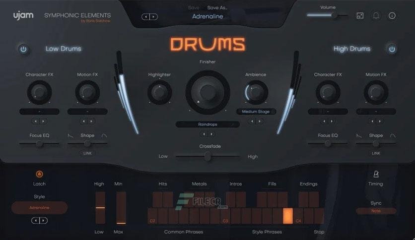 uJAM Symphonic Elements DRUMS 1.2.0