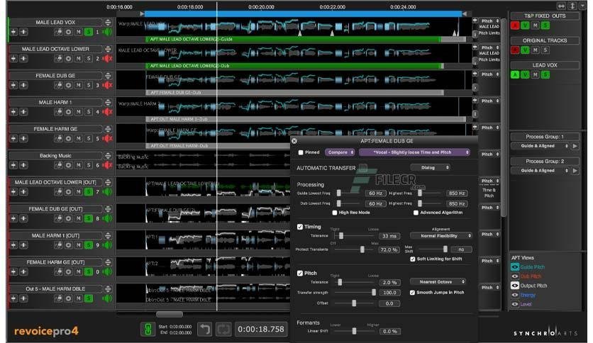 Synchro Arts ReVoice Pro 5.1.28