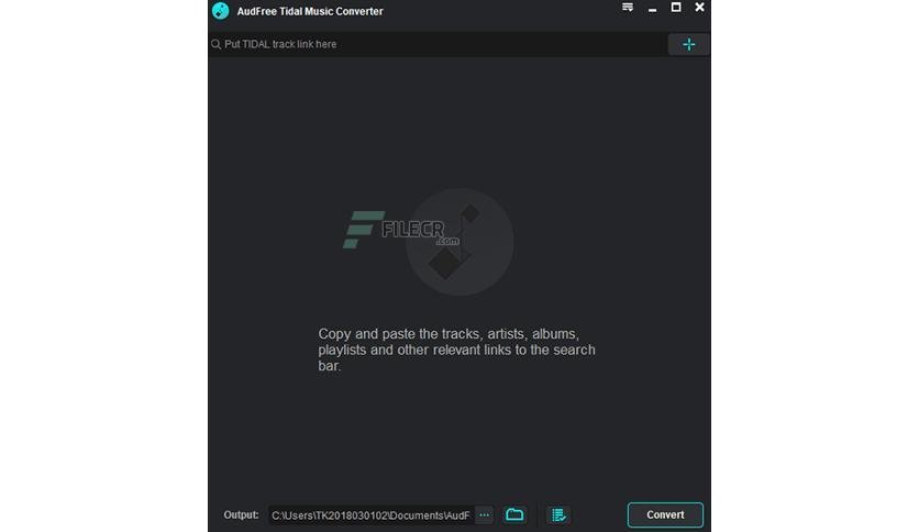 AudFree Tidal Music Converter 2.18.0.169