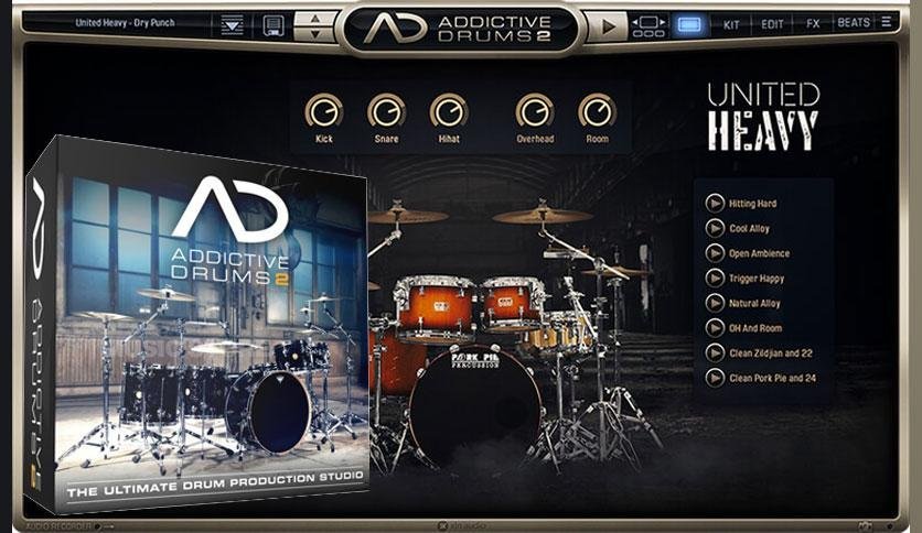 XLN Audio Addictive Drums 2.6.0