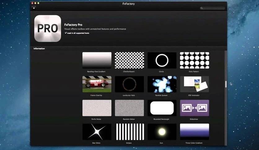 FxFactory Pro 8.0.9.7591