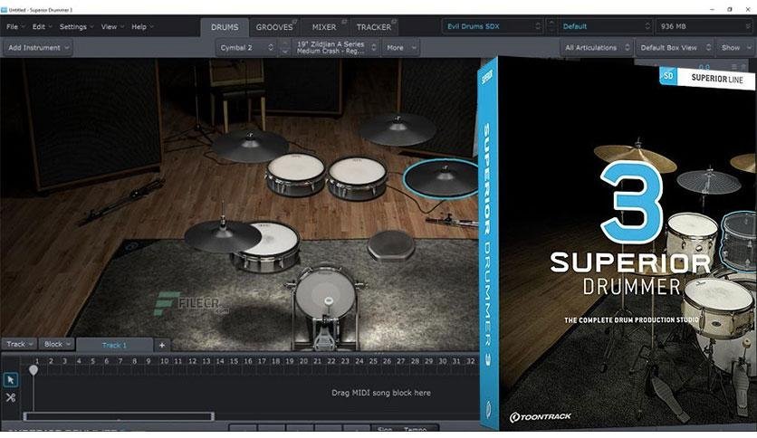 ToonTrack Superior Drummer 3.4