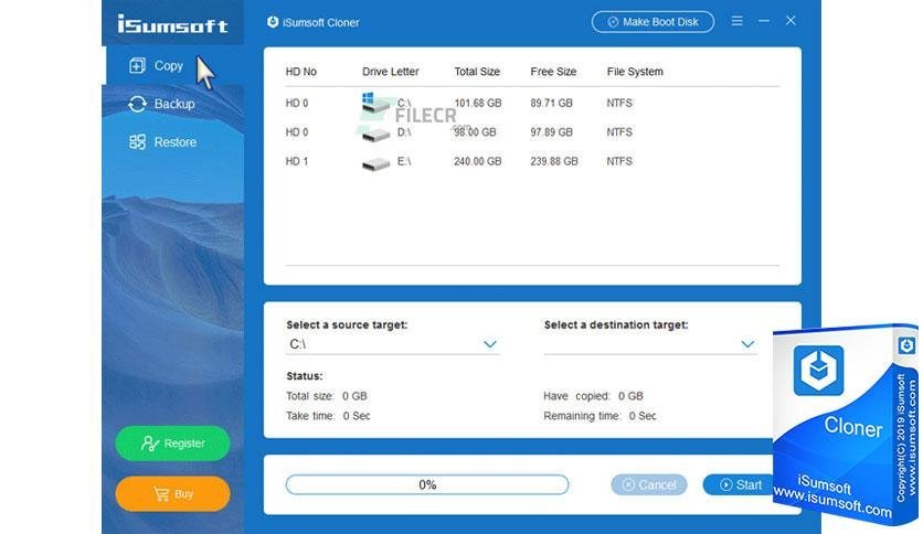 iSumsoft Cloner 3.1.2.8