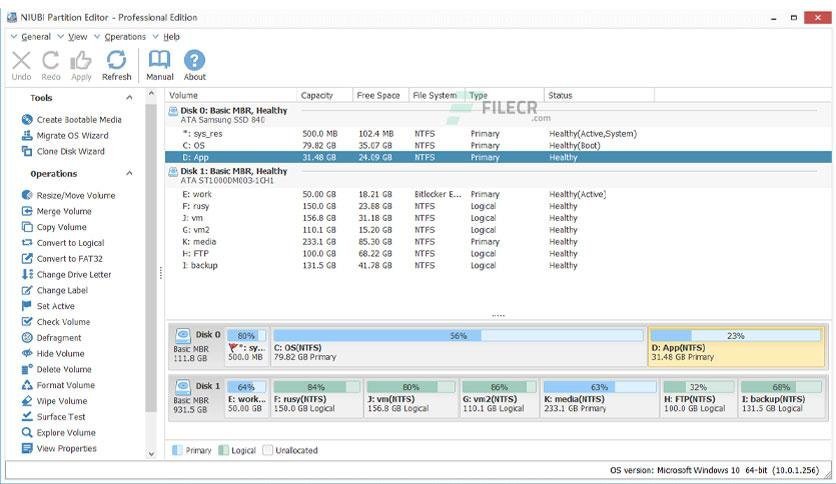 NIUBI Partition Editor 10.2.0