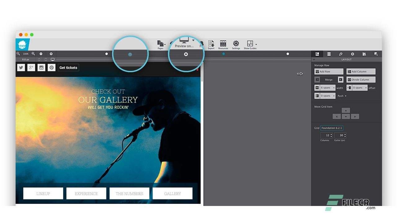 CoffeeCup Responsive Foundation Framer 2.5.561