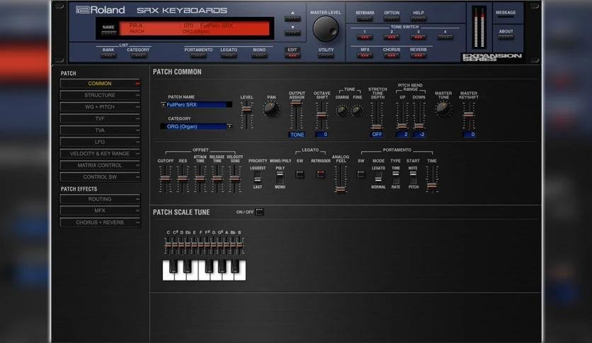 Roland Cloud SRX KEYBOARDS 1.0.6