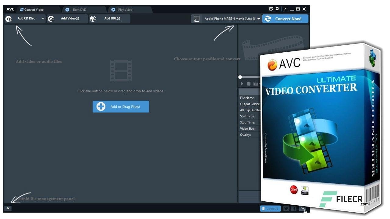 Any Video Converter 7.1.8 Professional / Ultimate