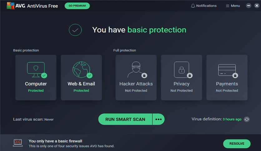 AVG AntiVirus FREE
