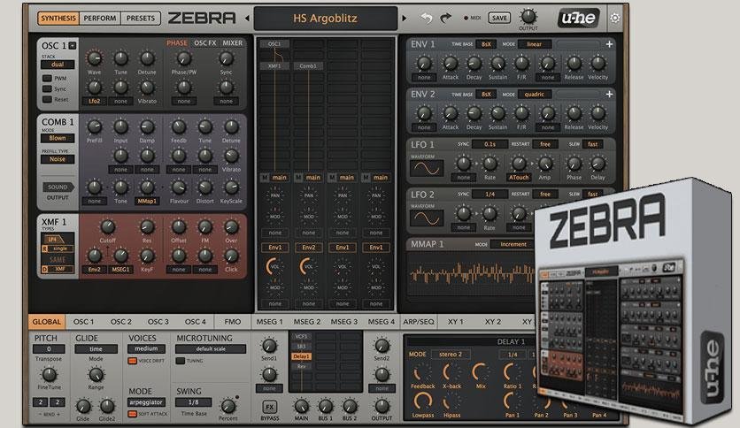 U-he Zebra Legacy 2.9.4