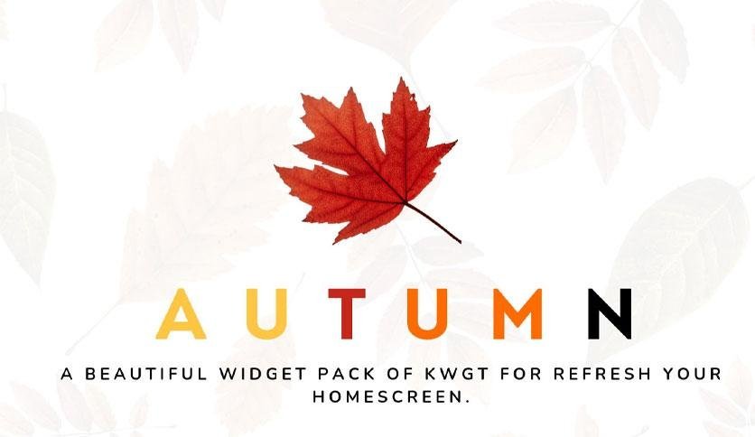 Autumn KWGT v2.0.1