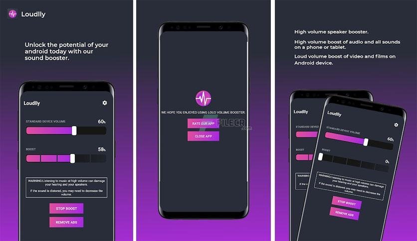 Loud Volume Booster Upto 200% 7.4.2